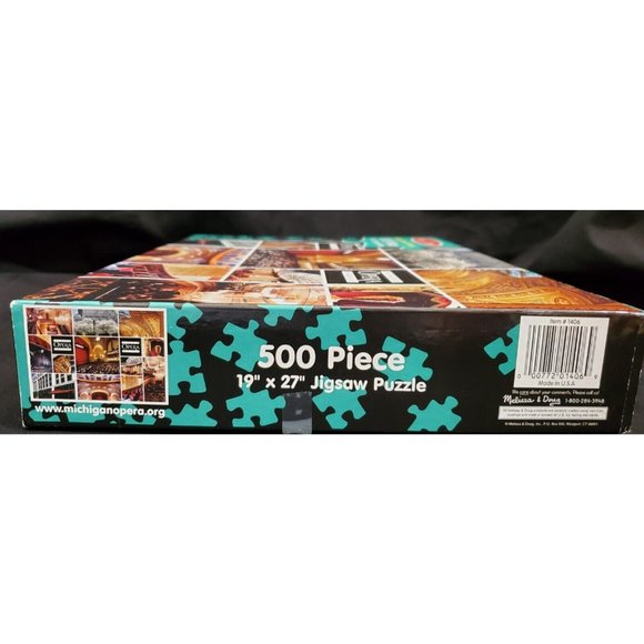 Melissa & Doug DETROIT OPERA HOUSE MICHIGAN THEATRE 500pc Jigsaw Puzzle COMPLETE - Picture 5 of 7